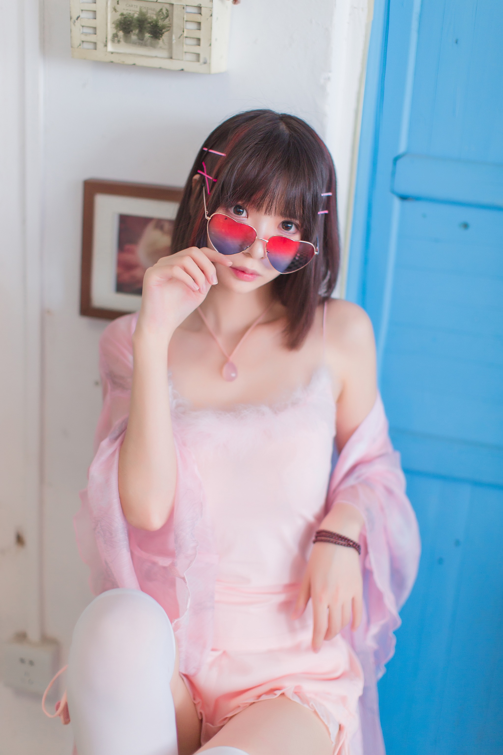 图片[1]-疯猫ss – NO.016 粉红日常 [19P]-XikXak